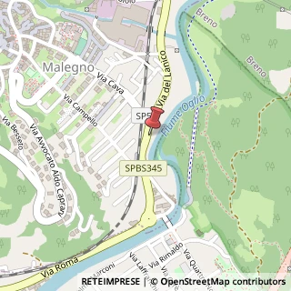 Mappa Via del Lanico, 24, 25053 Malegno, Brescia (Lombardia)