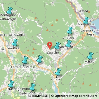 Mappa Strada Provinciale, 21030 Cugliate-Fabiasco VA, Italia (2.88333)