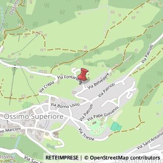 Mappa Via Fontanelle, 15/B, 25050 Ossimo, Brescia (Lombardia)