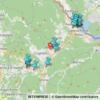 Mappa Via Gobetti Pietro, 21030 Marchirolo VA, Italia (2.46722)