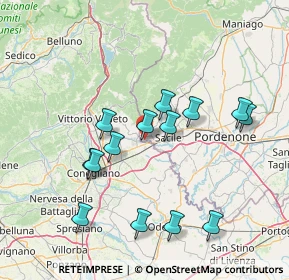 Mappa Via Giacomo Matteotti, 33070 Caneva PN, Italia (14.42571)