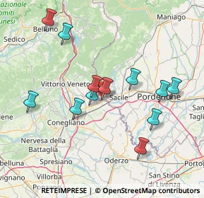Mappa Via Giacomo Matteotti, 33070 Caneva PN, Italia (14.47167)