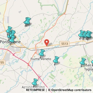 Mappa Via Carso, 33080 Zoppola PN, Italia (6.47529)