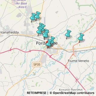 Mappa San Gregorio, 33170 Pordenone PN, Italia (2.96545)