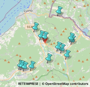 Mappa Via Bandiera Fratelli, 21030 Grantola VA, Italia (3.96357)