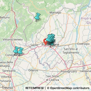 Mappa Via delle Rive, 33080 Porcia PN, Italia (8.11364)