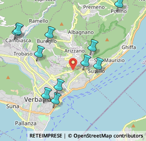 Mappa Via alla guardia, 28921 Pallanza VB, Italia (2.16545)