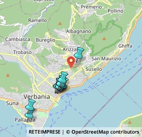 Mappa Via alla guardia, 28921 Pallanza VB, Italia (1.76)