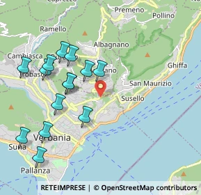 Mappa Via alla guardia, 28921 Pallanza VB, Italia (2.06714)