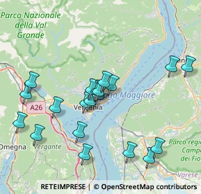 Mappa Via alla guardia, 28921 Pallanza VB, Italia (7.5875)