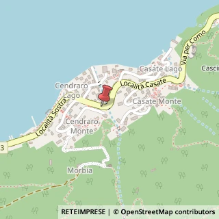 Mappa Località Villa, 47, 22025 Lezzeno, Como (Lombardia)