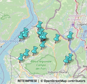 Mappa Via Fratelli Bandiera, 21030 Grantola VA, Italia (5.82176)