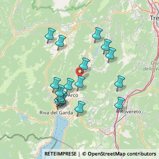 Mappa Localita' Matoni, 38074 Dro TN, Italia (7.02235)