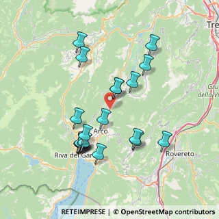 Mappa Localita' Matoni, 38074 Dro TN, Italia (7.2075)