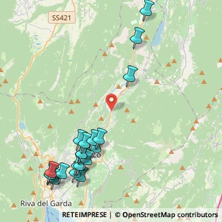 Mappa Localita' Matoni, 38074 Dro TN, Italia (5.438)