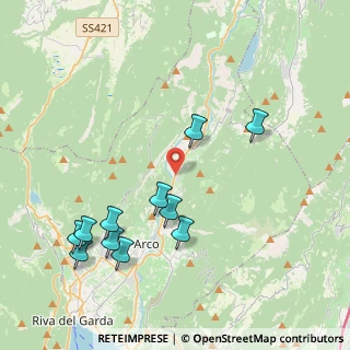 Mappa Localita' Matoni, 38074 Dro TN, Italia (4.40727)