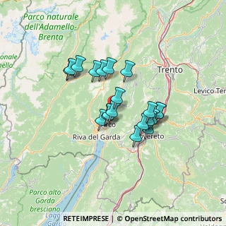 Mappa Localita' Matoni, 38074 Dro TN, Italia (10.3115)