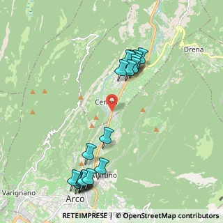 Mappa Localita' Matoni, 38074 Dro TN, Italia (2.2575)