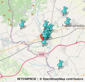 Mappa Via Topaligo, 33077 Sacile PN, Italia (2.26143)