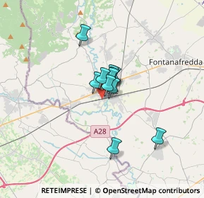 Mappa Via Topaligo, 33077 Sacile PN, Italia (1.84909)