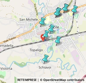Mappa Via Topaligo, 33077 Sacile PN, Italia (1.03727)