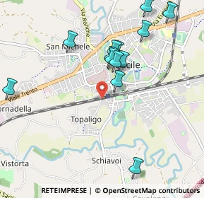 Mappa Via Topaligo, 33077 Sacile PN, Italia (1.02077)