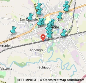 Mappa Via Topaligo, 33077 Sacile PN, Italia (0.90733)