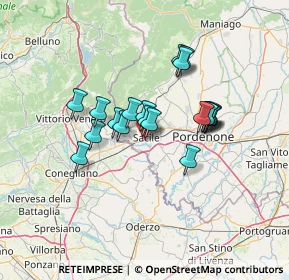 Mappa Via Topaligo, 33077 Sacile PN, Italia (10.3255)