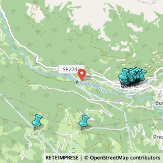 Mappa Località Diga di Ponte Murandin, 38080 Daone TN, Italia (1.28235)