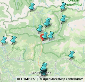 Mappa Via S. Carlo, 24014 Piazza Brembana BG, Italia (9.869)