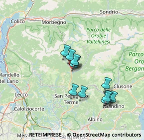 Mappa Via S. Carlo, 24014 Piazza Brembana BG, Italia (11.57)