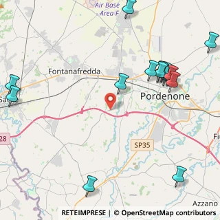 Mappa Via Cristoforo Colombo, 33080 Porcia PN, Italia (5.58643)