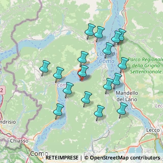Mappa Località Rozzo, 22025 Lezzeno CO, Italia (7.20294)
