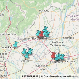 Mappa Via Monte Cavallo, 33170 Pordenone PN, Italia (14.794)