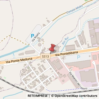 Mappa Via Pontebbana, 58, 33080 Fiume Veneto, Pordenone (Friuli-Venezia Giulia)