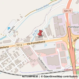Mappa Via Pontebbana, 50, 33080 Fiume Veneto, Pordenone (Friuli-Venezia Giulia)