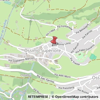 Mappa Via San Carlo, 3, 25050 Ossimo, Brescia (Lombardia)