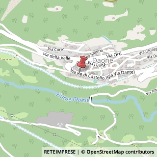 Mappa Via Dante, 10, 38080 Daone, Trento (Trentino-Alto Adige)