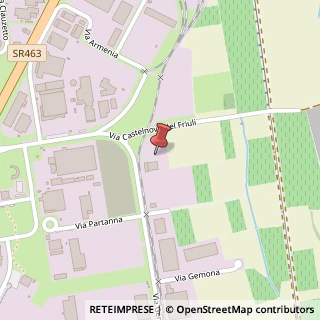 Mappa Via Gemona, 36, 33078 San Vito al Tagliamento, Pordenone (Friuli-Venezia Giulia)