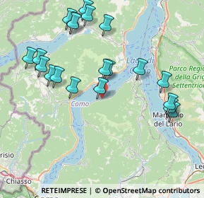 Mappa 22025 Lezzeno CO, Italia (8.5645)