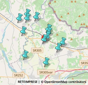 Mappa Via E. Fermi, 34071 Cormons GO, Italia (3.24077)