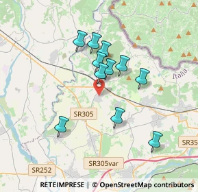 Mappa Via E. Fermi, 34071 Cormons GO, Italia (2.92727)