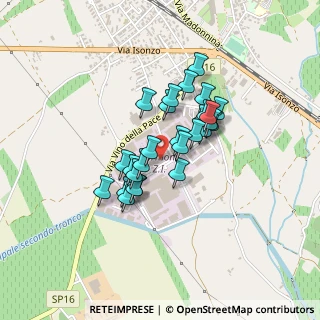 Mappa Via E. Fermi, 34071 Cormons GO, Italia (0.30741)