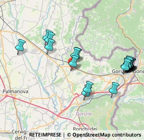 Mappa Via E. Fermi, 34071 Cormons GO, Italia (8.7555)