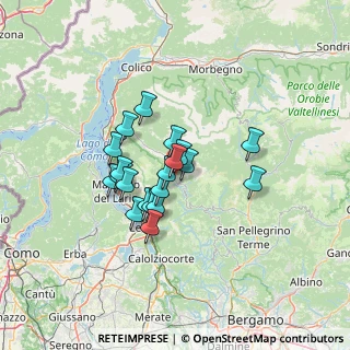 Mappa Piazza G.Garibaldi, 23816 Barzio LC, Italia (9.7305)