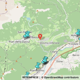 Mappa Via IV Novembre, 25050 Ossimo BS, Italia (3.2425)