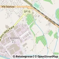 Hartă Cormons