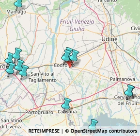Mappa Piazzale Manin, 33033 Codroipo UD, Italia (21.15)