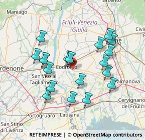 Mappa Stradone Manin, 33033 Codroipo UD, Italia (13.228)