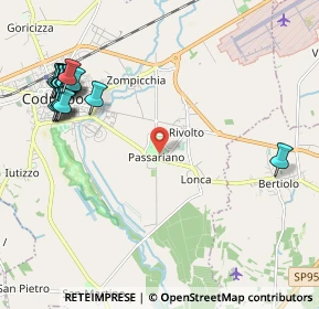 Mappa Stradone Manin, 33033 Codroipo UD, Italia (2.6865)